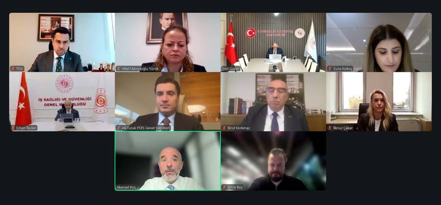 P&Uuml;İS GENEL SEKRETERİ ALİ TUTUK, TİSK İSG SEKT&Ouml;R TOPLANTILARI&rsquo;NDA KONUŞTU