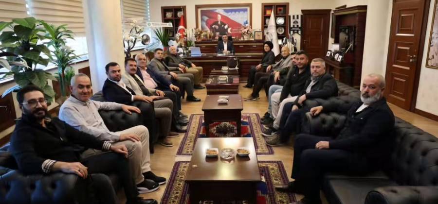 P&Uuml;İS HEYETİ&rsquo;NDEN AKSARAY TSO BAŞKANI KO&Ccedil;AŞ&rsquo;A ZİYARET