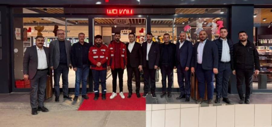 P&Uuml;İS ELAZIĞ İL BAŞKANLIĞINDAN KARAKO&Ccedil;AN VE KOVANCILAR İL&Ccedil;ESİNDEKİ İSTASYONLARA ZİYARET