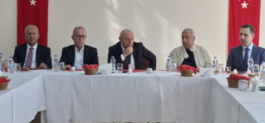 P&Uuml;İS GENEL BAŞKAN OKUMUŞ, KUMLUCA&rsquo;DA BAYİLERLE BİR ARAYA GELDİ