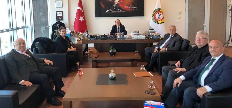 PÜİS’TEN ATSO YÖNETİM KURULU BAŞKANI SERTESER’E ZİYARET