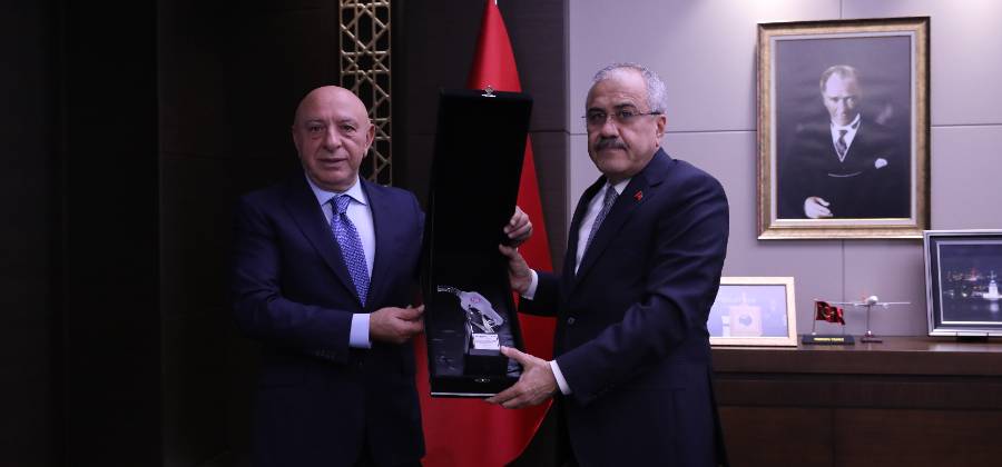 PÜİS YÖNETİMİ, EPDK BAŞKANI MUSTAFA YILMAZ’I ZİYARET ETTİ