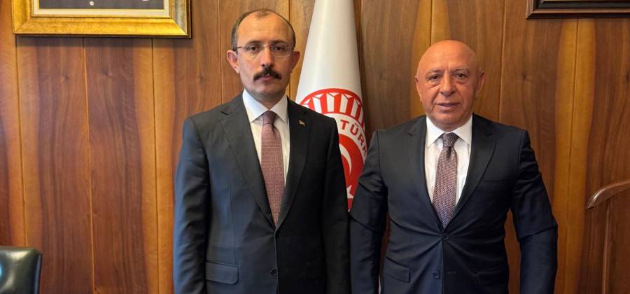 PÜİS GENEL BAŞKANI OKUMUŞ’TAN, TBMM PLAN VE BÜTÇE KOMİSYONU BAŞKANI MUŞ’A ZİYARET