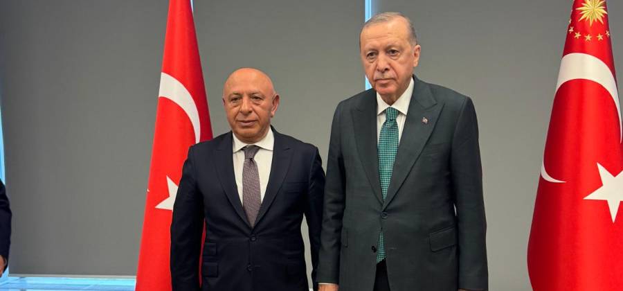 CUMHURBAŞKANIMIZIN TEŞRİFLERİYLE GERÇEKLEŞEN TİSK GENEL KURULUNDA GENEL BAŞKANIMIZ YENİDEN TİSK YÖNETİMİNE SEÇİLDİ