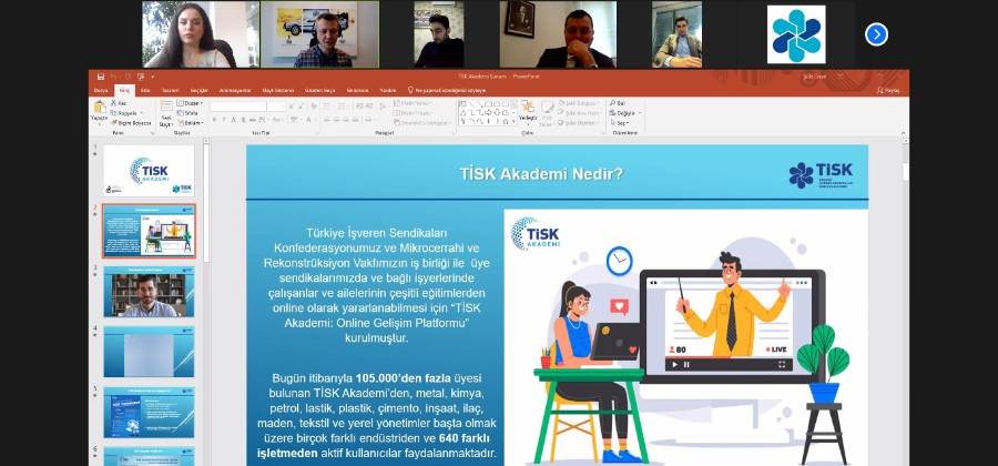 PÜİS İLE TİSK AKADEMİ ARASINDA İŞ BİRLİĞİ TOPLANTISI