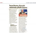 PÜİS Genel Başkanı İmran Okumuş: "Akaryakıt sektöründe şeffaflık istiyoruz."